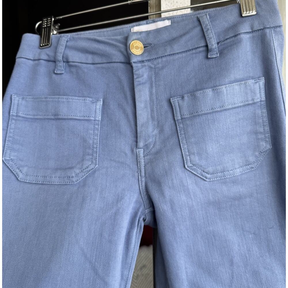 Seafarer Size 25 Light Blue Lord Jim Crop Jeans Front Pockets Made In‎ Italy